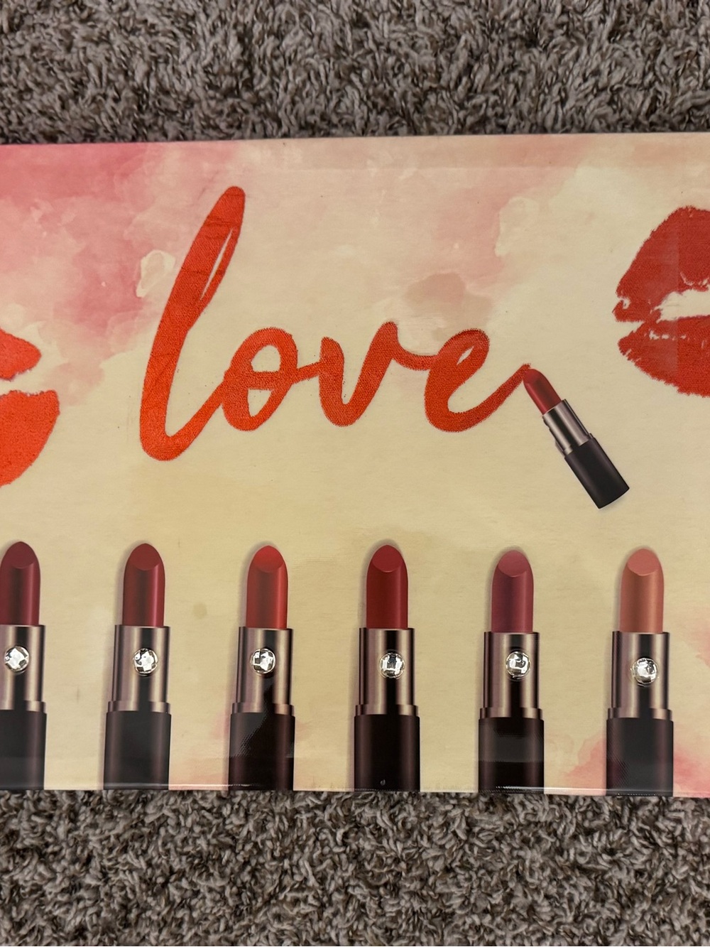 Love Lipstick Set - Assorted Pink and Red Shades